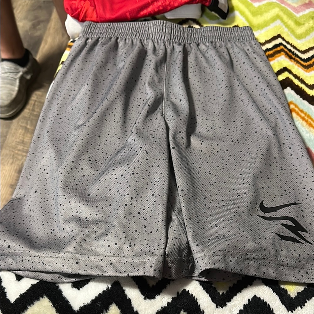 Nike Gray Performance Shorts Lightweight Athletic Wear